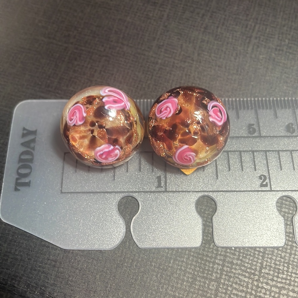 Murano glass earrings